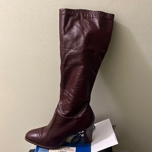 Dark red Joyce California boots! Size 7